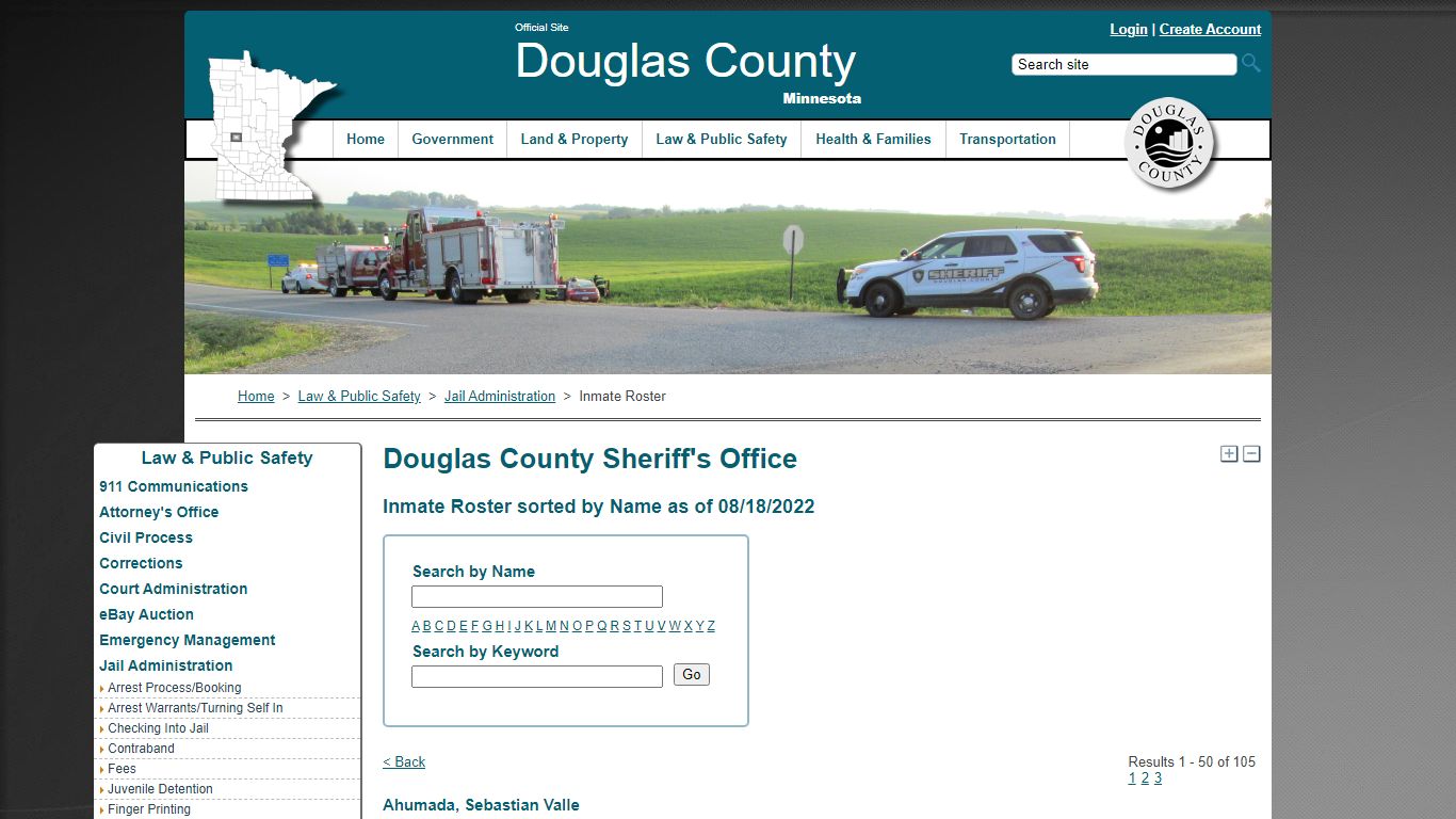 Douglas County | Inmate Roster